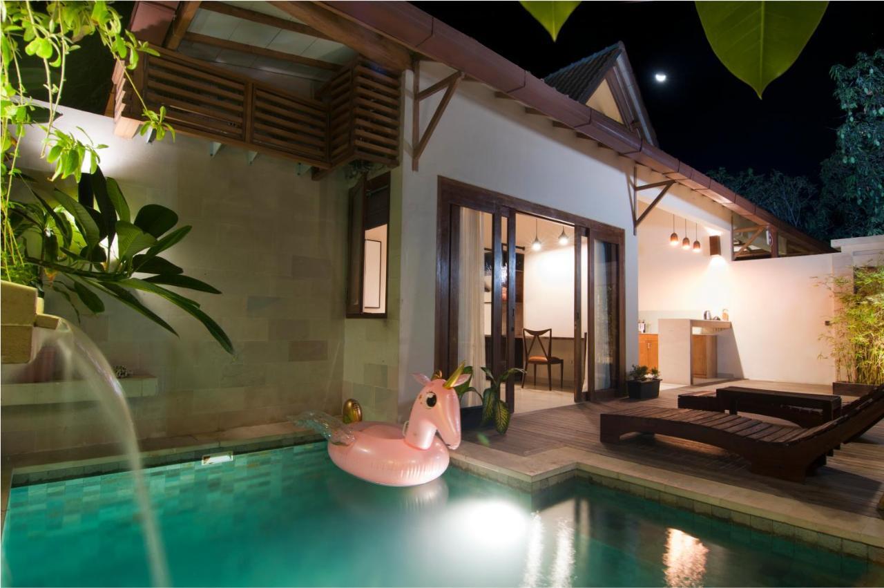 Ke Rensia Private Pool Villas Gili Air Bagian luar foto